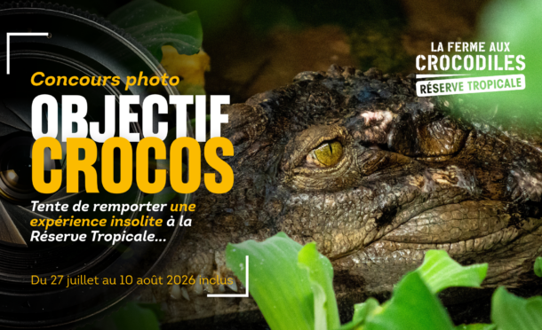 Concours photo "Objectif Crocos 2026" été
